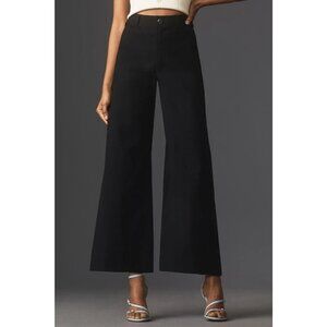 The Ettie High-Rise Crop Wide-Leg Pants by Maeve Black 25